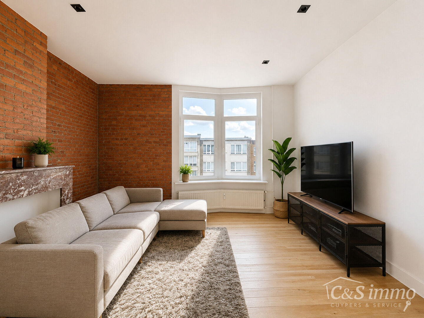 Gerenoveerd appartement aan Te Boelaarpark