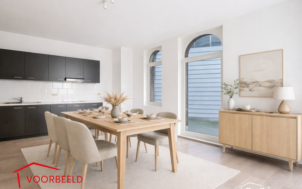 Op een toplocatie, op wandelafstand van de Theaterbuurt, bevindt zich dit gezellige 1-slaapkamerappartement op de eerste verdieping van een klein, karaktervol gebouw met slechts 2 appartementen.
Het appartement beschikt over een lichtrijke woonkamer met o