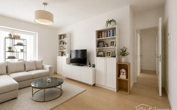 Ontdek dit prachtig afgewerkte nieuwbouwappartement (2017), gelegen in de gegeerde residentie Kaai 37 aan het Kempisch Dok. Dankzij de uitstekende ligging en de gunstige energiescore (A) geniet u hier van comfortabel en energiezuinig wonen.

Via de ruime 