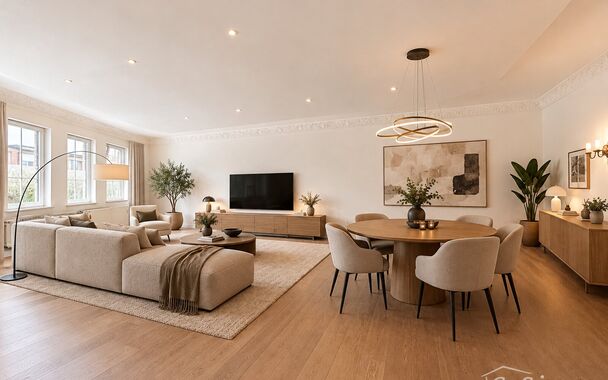 Deze uitzonderlijk ruime, instapklare woning met een bewoonbare oppervlakte van maar liefst 353 m&sup2; biedt tal van mogelijkheden. Dankzij de indeling is ze ideaal als kangoeroewoning, zorgwoning, praktijk- of kantoorruimte aan huis, of voor een combinatie 