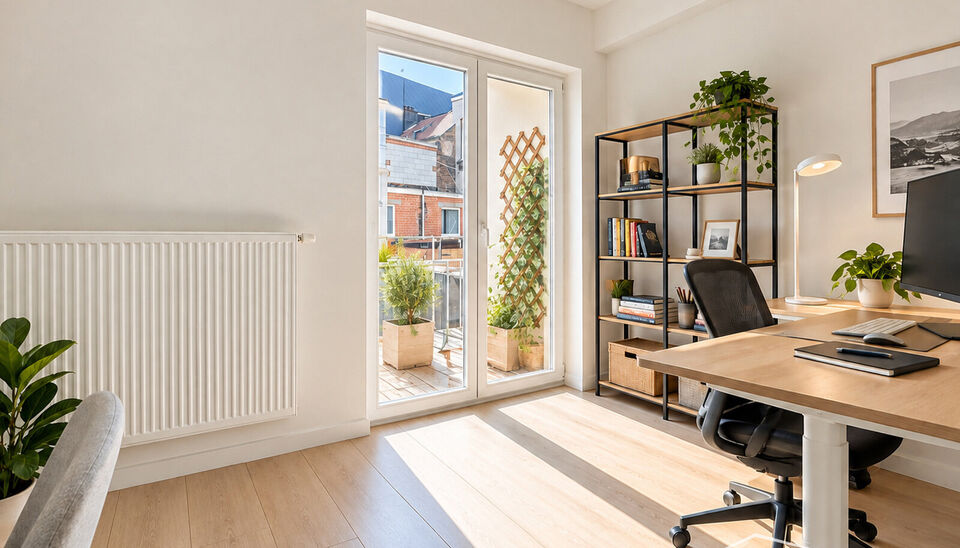 Op zoek naar een lichtrijk en comfortabel appartement op een uitstekende locatie? Dit gemeubelde appartement bevindt zich op een centrale ligging, vlak bij het centrum en Antwerpen-Centraal. De ruime leefruimte geniet dankzij de grote raampartijen van bij
