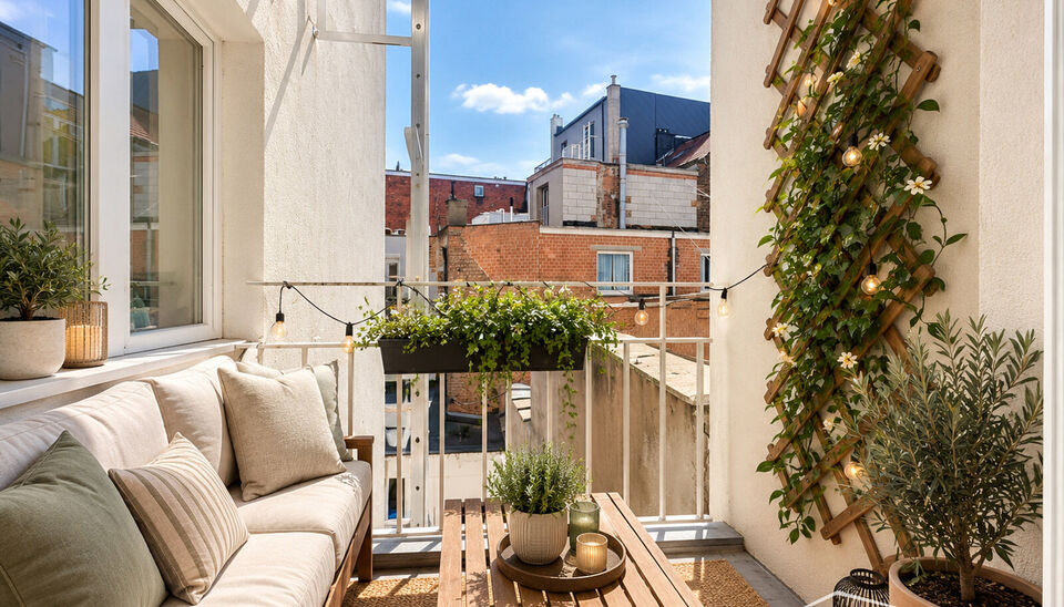 Op zoek naar een lichtrijk en comfortabel appartement op een uitstekende locatie? Dit gemeubelde appartement bevindt zich op een centrale ligging, vlak bij het centrum en Antwerpen-Centraal. De ruime leefruimte geniet dankzij de grote raampartijen van bij