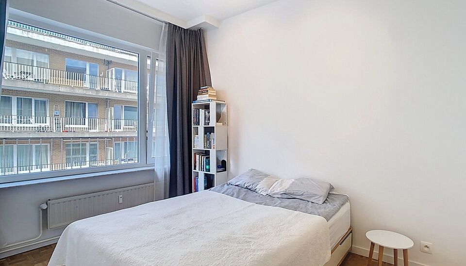 Dit gerenoveerd 1-slaapkamer appartement bevindt zich in een goed onderhouden gebouw. vlakbij Park Spoor Noord. Via de inkomhal betreedt u de lichtrijke woonkamer (ca.17m&sup2;) aan de achterzijde gelegen. De keuken (ca.7m&sup2;) bevindt zich aansluitend en is vo