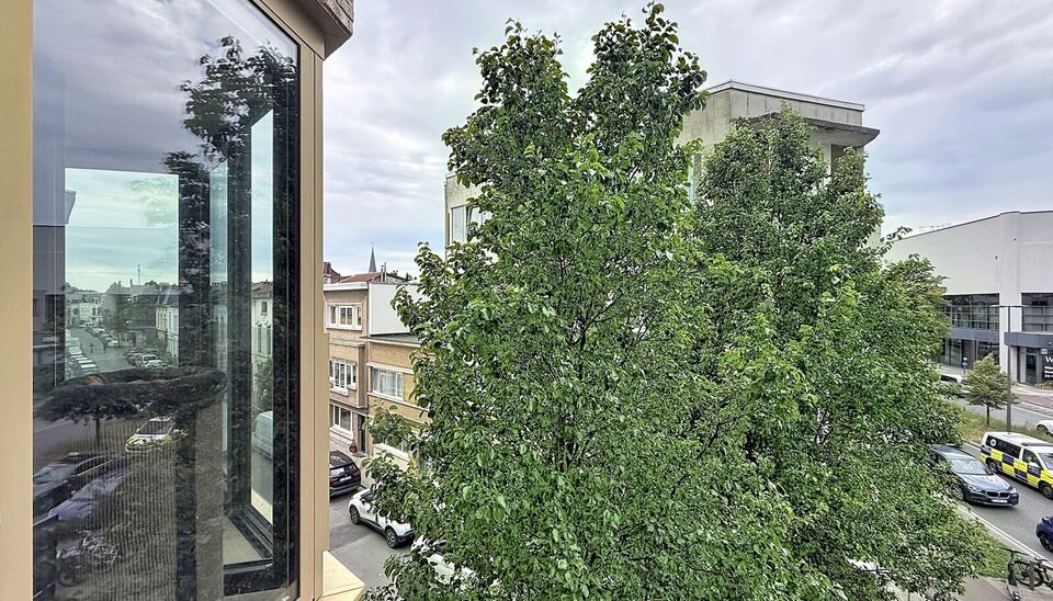 In het recente en stijlvolle woonproject 'Zurenborg Poort', waarvan de architectuur subtiel verwijst naar de karaktervolle art-nouveaustijl van de 19e eeuw, bevindt zich dit instapklare 1-slaapkamerappartement op de tweede verdieping.
Via de inkomhal kom 