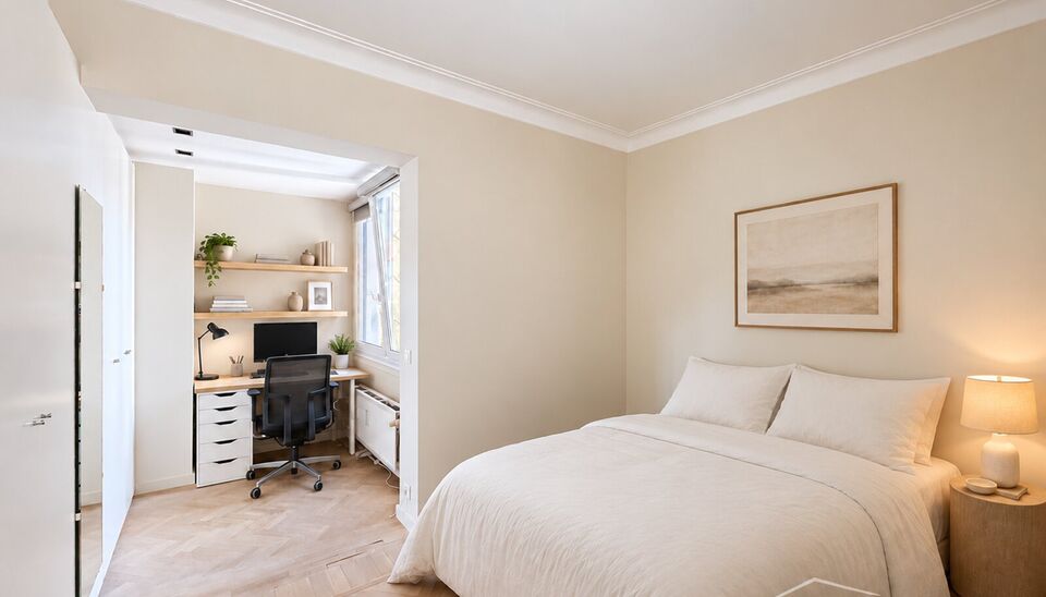 Lichtrijk 2-slaapkamerappartement met prachtig zicht op het Stadspark
Dit ruime en lichtrijke appartement bevindt zich op de 5de verdieping en geniet van een prachtig, open zicht over het Stadspark.
Bij binnenkomst komt u meteen in de volledig ge&iuml;nstalle