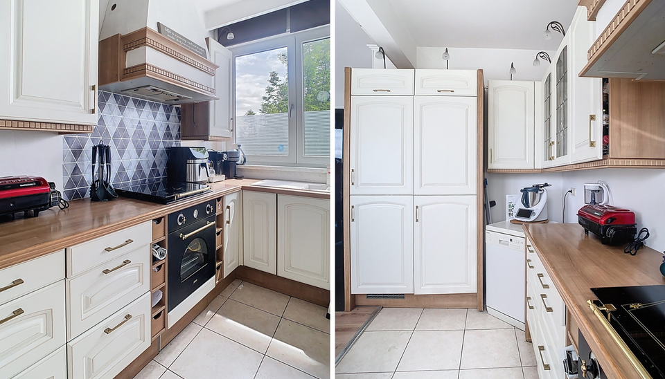 Ontdek dit zonnige appartement op de tweede verdieping van een kleinschalig gebouw. Geniet direct van bewoonbaar comfort met een ruime hal die uitnodigt naar de gezellige woonkamer, gekenmerkt door een warme laminaatvloer en dubbele beglazing. De open keu