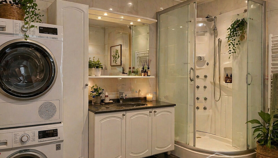 Gebouw met op het gelijkvloers de mogelijkheid tot een commerci&euml;le handelsruimte en een ruime duplexwoning (ca.180m&sup2;), centraal gelegen in Hoboken.
Het gelijkvloers beschikt over een ruime garage met plaats voor twee wagens, een bureau en een praktische