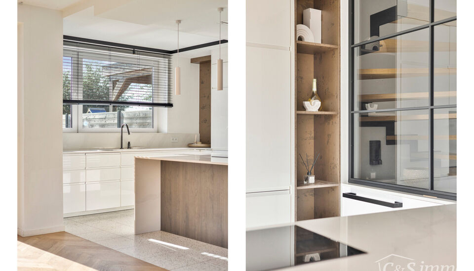 Ontdek deze stijlvolle en hoogwaardig afgewerkte woning (2018), gelegen in een rustige en groene woonwijk te Berendrecht. Deze prachtige woning combineert hedendaagse luxe, hoogwaardige materialen en een doordachte indeling met een uitzonderlijk wooncomfo
