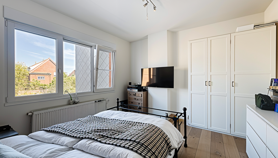 Welkom in deze charmante, volledig gerenoveerde woning (2018) die comfort en functionaliteit perfect combineert. Gelegen in een rustige buurt en voorzien van twee afzonderlijke toegangen. Eén toegang leidt naar het gezellige woongedeelte, de andere biedt