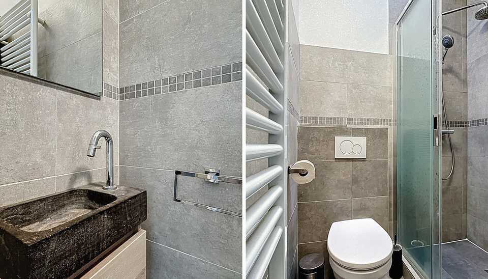 Welkom in deze charmante, volledig gerenoveerde woning (2018) die comfort en functionaliteit perfect combineert. Gelegen in een rustige buurt en voorzien van twee afzonderlijke toegangen. Eén toegang leidt naar het gezellige woongedeelte, de andere biedt