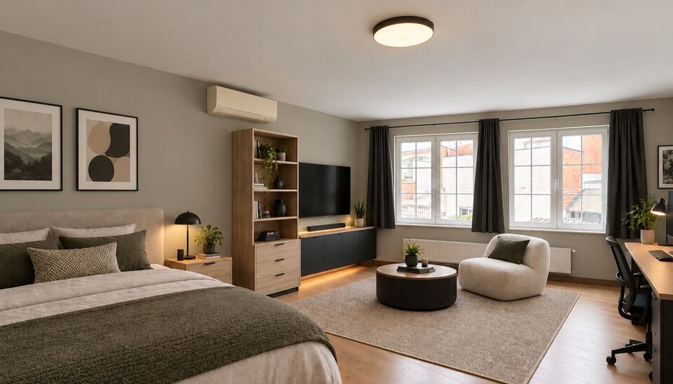 Deze uitzonderlijk ruime, instapklare woning gelegen op de grens Deurne Zuid - Borsbeek met een bewoonbare oppervlakte van maar liefst 353 m&sup2; biedt tal van mogelijkheden. Dankzij de indeling is ze ideaal als kangoeroewoning, zorgwoning, praktijk- of kant