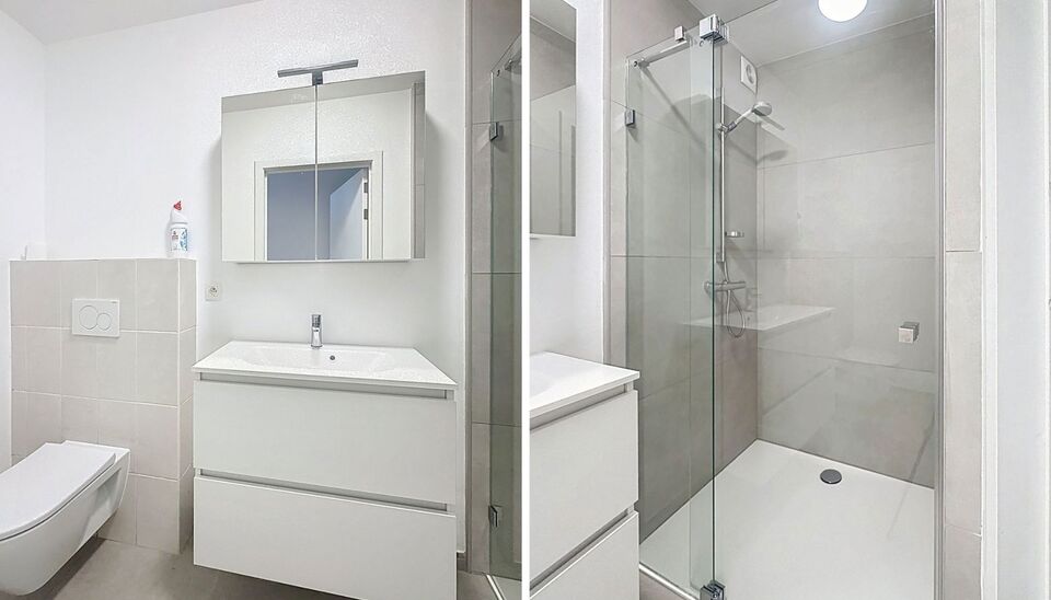 Deze prachtig gerenoveerde studio op de gelijkvloerse verdieping is een unieke kans voor wie op zoek is naar comfort, modern wonen &eacute;n een buitenruimte. De woning is volledig vernieuwd en afgewerkt met kwalitatieve materialen, waardoor ze meteen instapkla